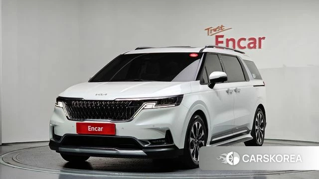 Kia Carnival 4th generation 2021 Белый из Кореи