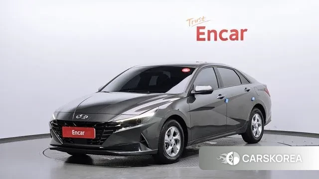 Hyundai Avante (CN7) 2021 Серый из Кореи