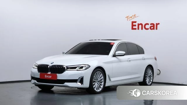 BMW 5 Series (G30) 2022 Белый из Кореи