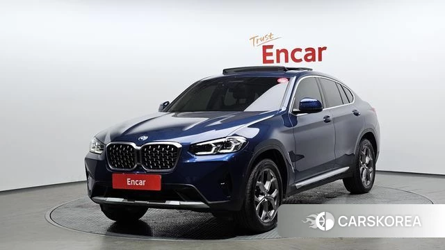 BMW X4 (G02) 2021 Синий из Кореи