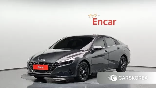 Hyundai Avante (CN7) 2021 Серый из Кореи
