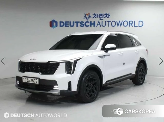 Kia The New Sorento 4th Generation 2024 Белый из Кореи