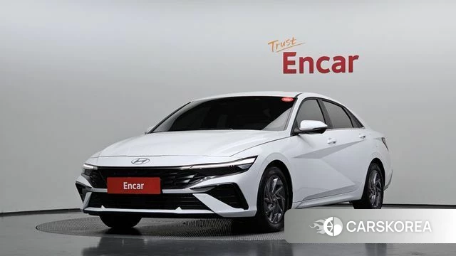 Hyundai The New Avante (CN7) 2025 Белый из Кореи