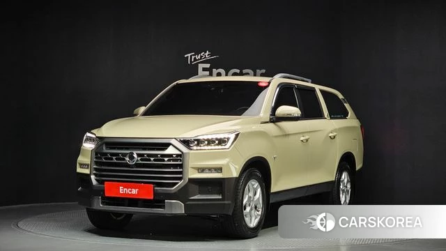 Ssangyong The New Rexton Sport 2024 Жемчужный цвет из Кореи