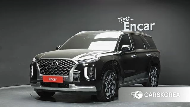Hyundai Palisade 2021 Черный из Кореи