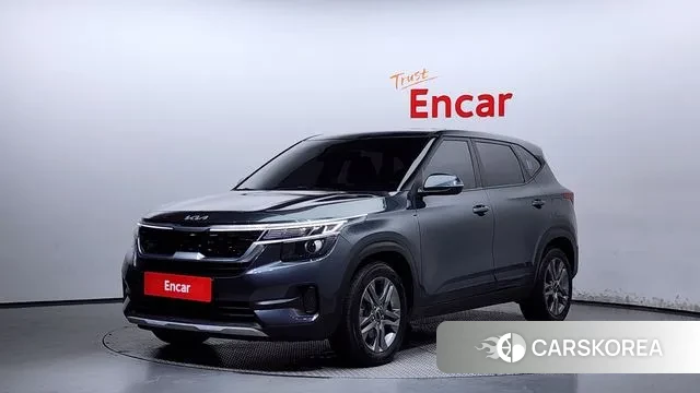 Kia Seltos 2021 Серый из Кореи