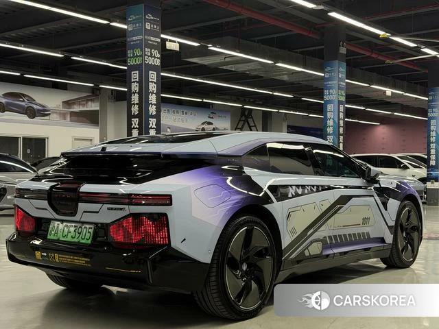 Gao He HiPhi Z 2023 Синий из Китая