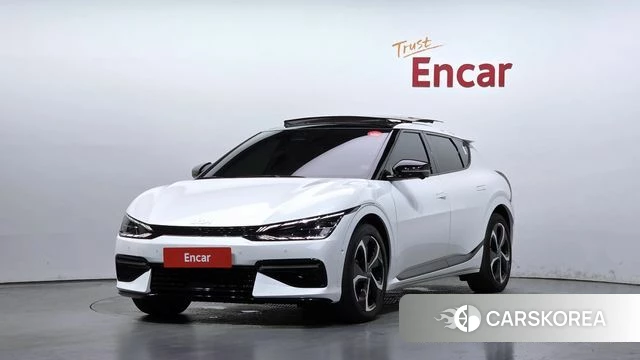 Kia EV6 2022 Белый из Кореи