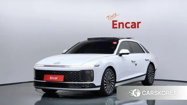 Hyundai Grandeur Hybrid (GN7) 2023 Белый из Кореи