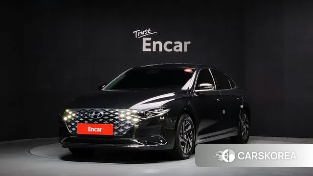 Hyundai The New Grandeur IG Hybrid 2019 Черный из Кореи