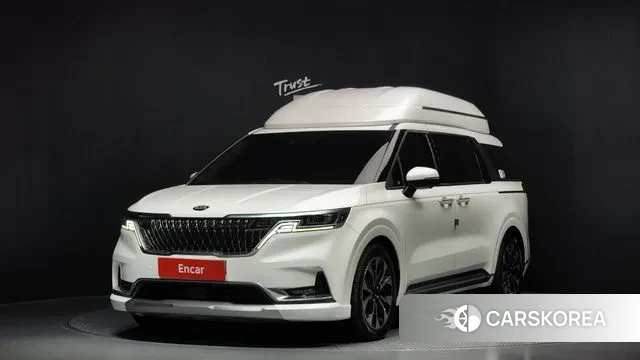 Kia Carnival 4th generation 2021 Белый из Кореи