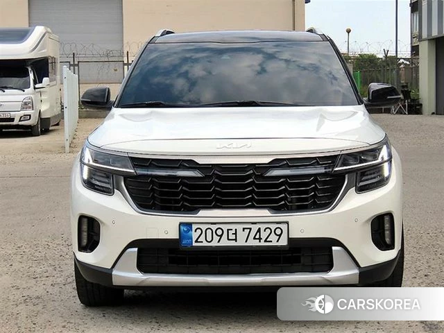 Kia The New Seltos 2022 Белый из Кореи