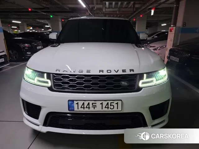 Land Rover Range Rover Sport 2nd Generation 2022 Белый из Кореи