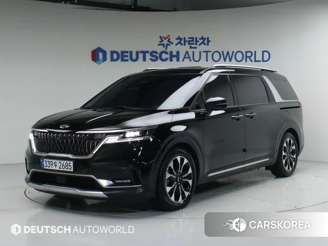 Kia Carnival 4th generation 2021 Черный из Кореи