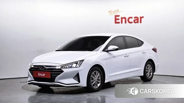 Hyundai The New Avante AD 2019 Белый из Кореи