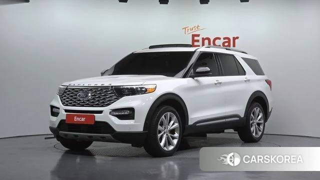Ford Explorer 6th Generation 2022 Белый из Кореи
