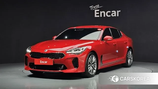 Kia Stinger 2019 Красный из Кореи