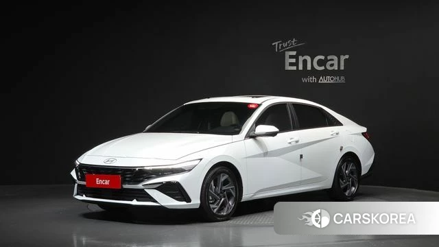 Hyundai The New Avante Hybrid (CN7) 2025 Белый из Кореи