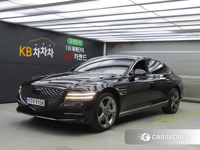 Genesis G80 (RG3) 2022 Черный из Кореи