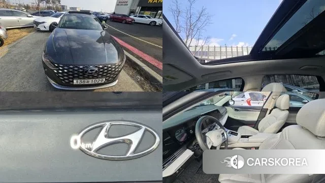 Hyundai The New Grandeur IG 2021 Черный из Кореи