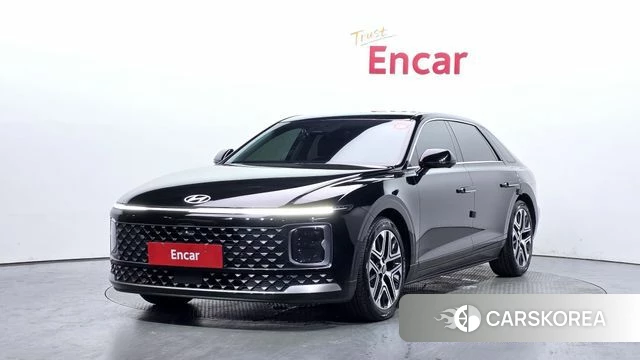 Hyundai Grandeur Hybrid (GN7) 2023 Черный из Кореи