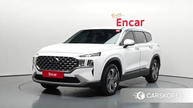 Hyundai The New Santa Fe 2022 Белый из Кореи