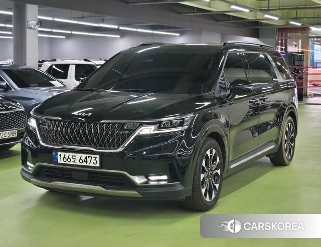 Kia Carnival 4th generation 2023 Черный из Кореи