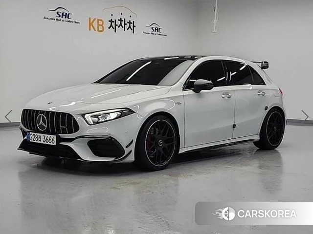 Mercedes-Benz A-Class W177 2021 Белый из Кореи