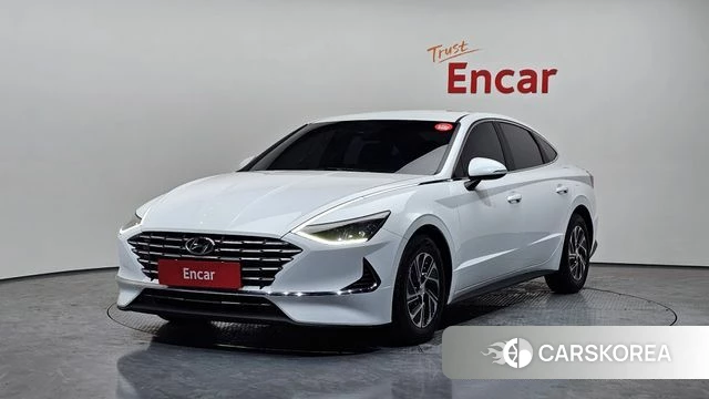 Hyundai Sonata Hybrid (DN8) 2021 Белый из Кореи