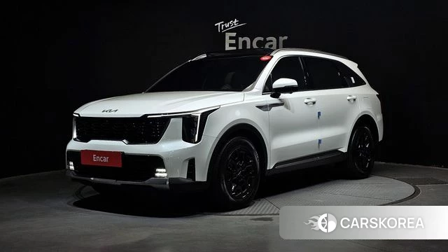 Kia The New Sorento 4th Generation 2024 Белый из Кореи
