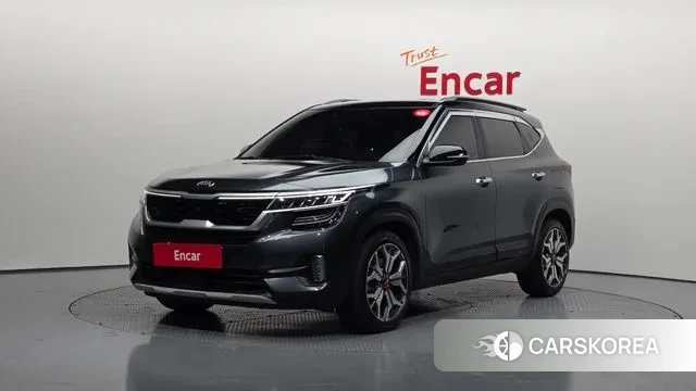 Kia Seltos 2021 Серый из Кореи