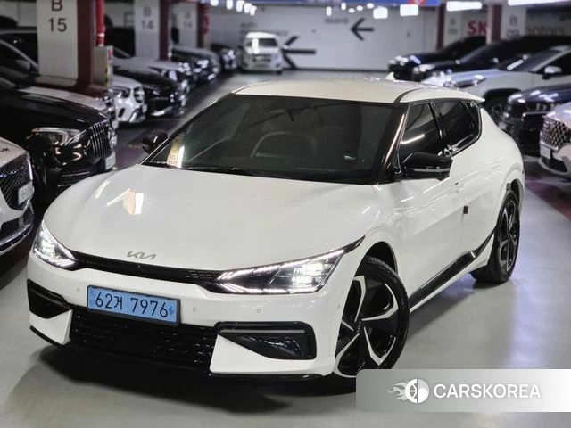 Kia EV6 2022 Белый из Кореи