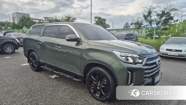 Ssangyong The New Rexton Sport 2021 Темно-зеленый из Кореи