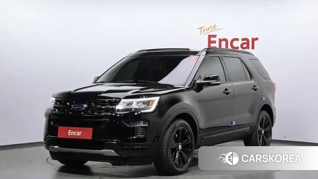 Ford Explorer 2018 Черный из Кореи