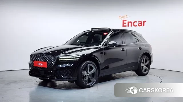 Genesis GV70 2022 Черный из Кореи