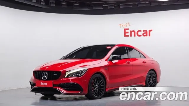 Mercedes-Benz CLA-Class C117 2018 Красный из Кореи
