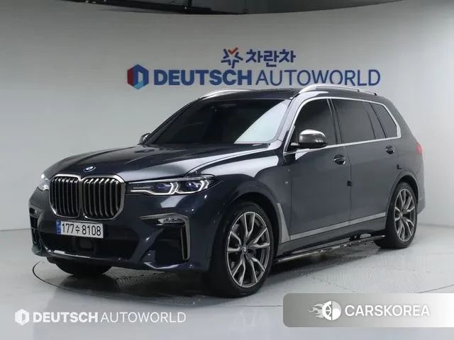 BMW X7 (G07) 2022 Серый из Кореи
