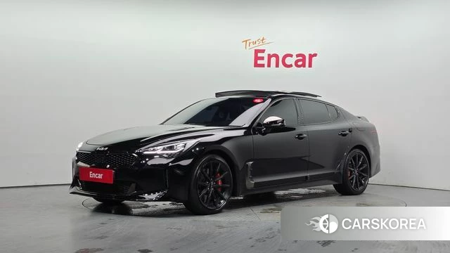 Kia Stinger Meister 2022 Черный из Кореи