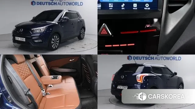 Ssangyong Tivoli Armor 2018 Синий из Кореи