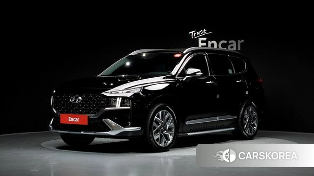Hyundai The New Santa Fe 2021 Черный из Кореи