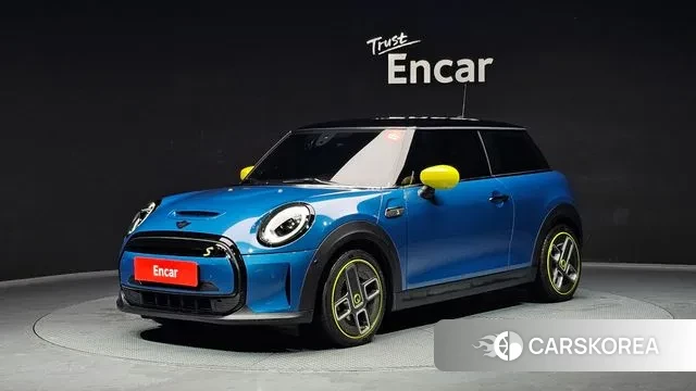 Mini Cooper Electric 2023 Синий из Кореи