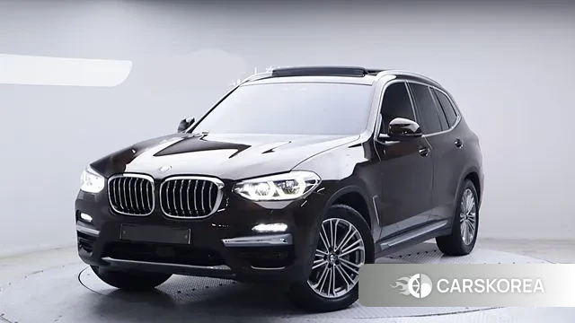 BMW X3 (G01) 2020 Коричневый из Кореи
