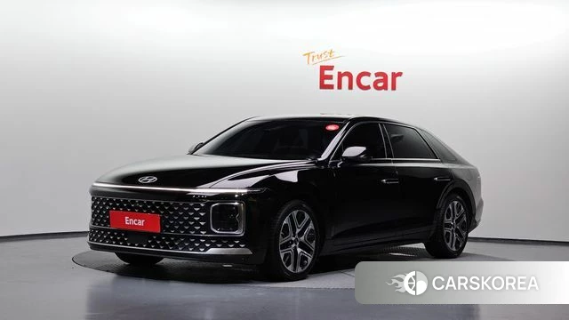 Hyundai Grandeur (GN7) 2023 Черный из Кореи