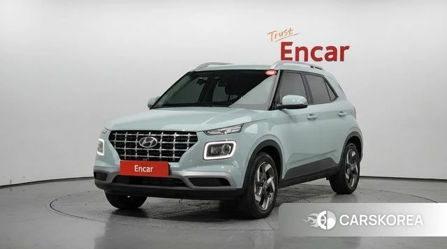 Hyundai Venue 2025 Небесно-голубой из Кореи
