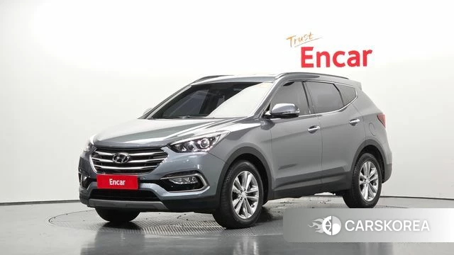 Hyundai Santa Fe The Prime 2018 Серый из Кореи