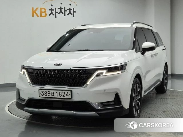 Kia Carnival 4th generation 2021 Белый из Кореи