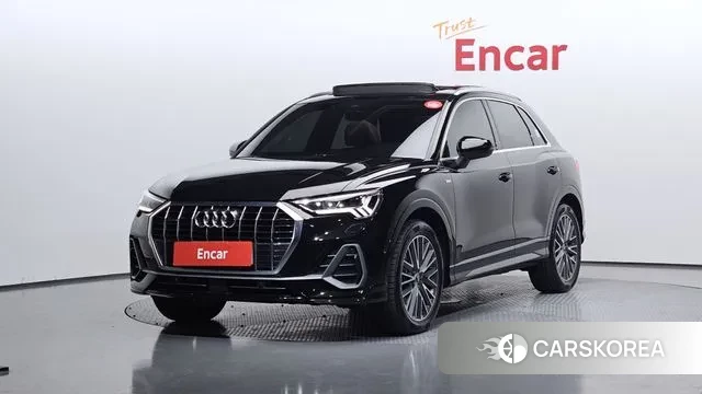 Audi Q3 (F3) 2023 Черный из Кореи