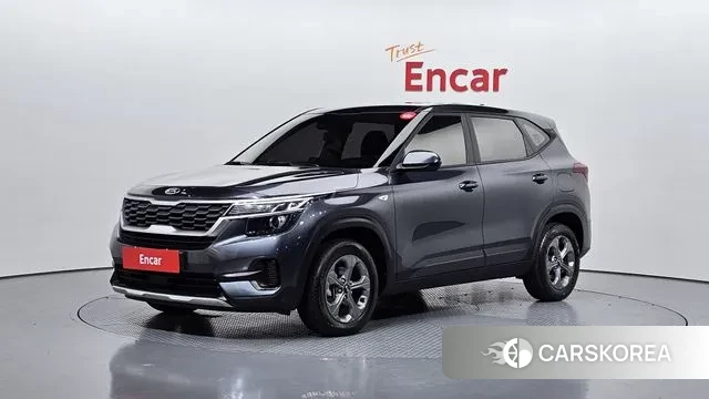 Kia Seltos 2021 Серый из Кореи