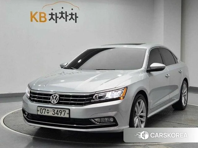 Volkswagen The New Passat 2018 Серебряный из Кореи