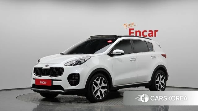 Kia Sportage 4th Generation 2018 Белый из Кореи